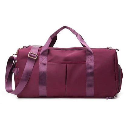 Gym Bag for Women with Shoe Compartment Durable Lightweight Yoga Large Handbags travel bag bolsos de viaje сумка женская sac 가방