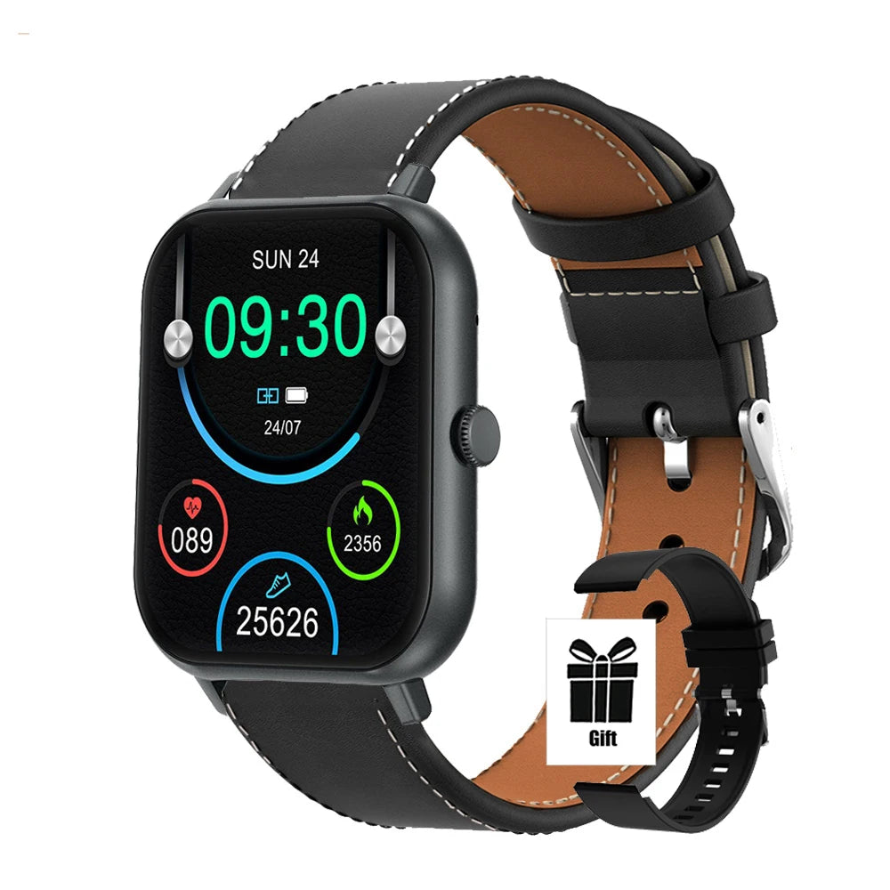 New Luxury Smartwatches Men Full Screen Bluetooth Call Valentine Gift Alarm Clock Custom Photo Health Tracking Watch Women 2025
