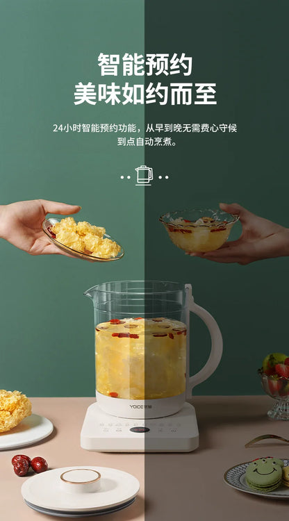 1L Multifunctional Herbal Tea Maker Electric Kettle Home Stewing Cooking Flower Medicine Boiling Pot Wholesale