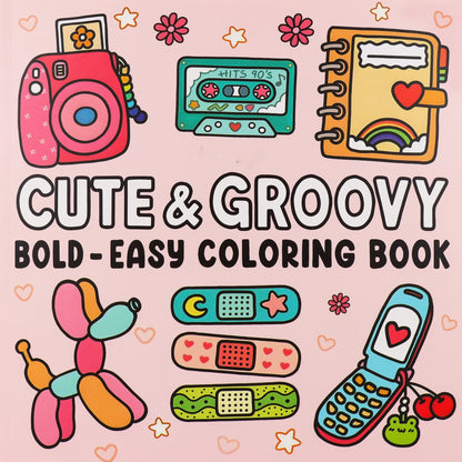 Coloring Book For Adults And Teens Featuring Adorable Christmas Creatures Cartoon Coloring Book To Relax In A Cozy Hygge Moment