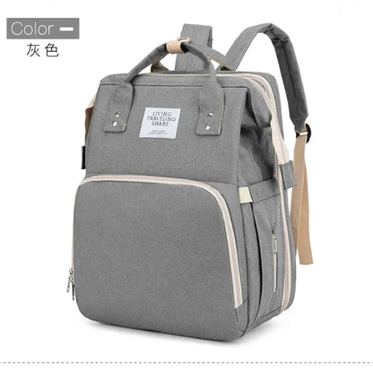 Multifunctional Mommy Bag Large Capacity Foldable Stroller Diaper Organizer Travel Shoulder Bags for Mother and Baby