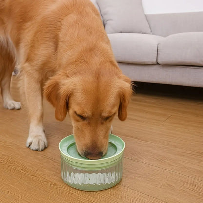 Large Capacity Pet Water Bowl Anti Splash Anti-tipping Pet Drinking Bowl Anti Wetting Mouth Detachable Automatic Dog Bowl