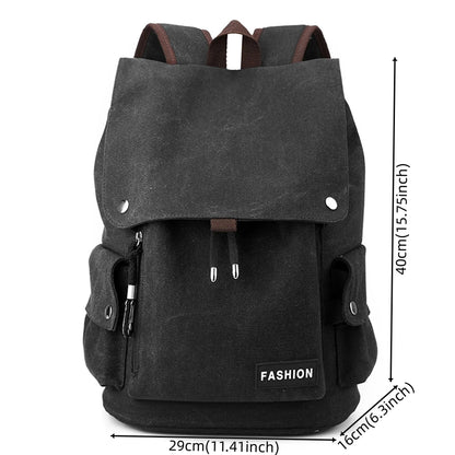 Men Backpack Retro Travel Bagpack Large Capacity Backbag College Student school bags for teenager Men Shoulder bag