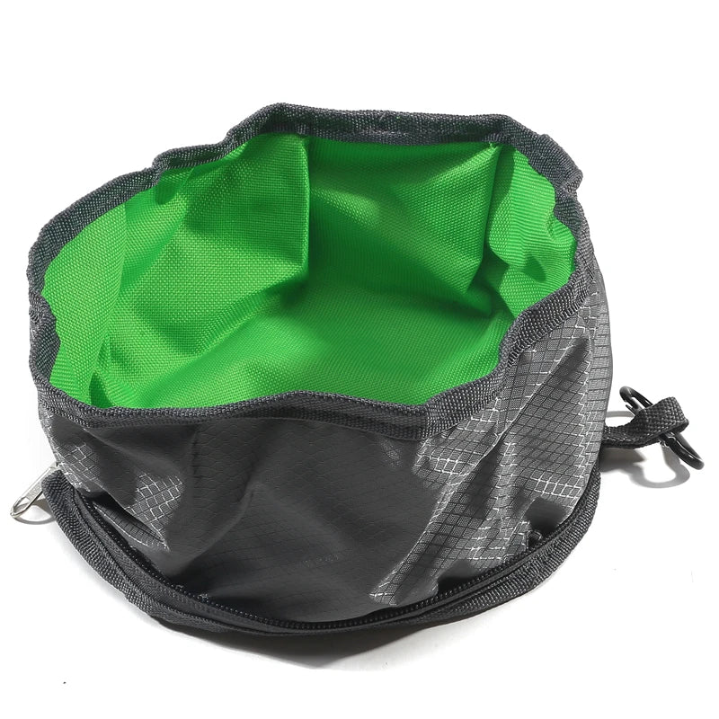 Portable Pet Water Food Feeder Bowl convenient Collapsible Feeding Water For Dog Puppy Cat Outdoor Folding Bowl Pet Supplies