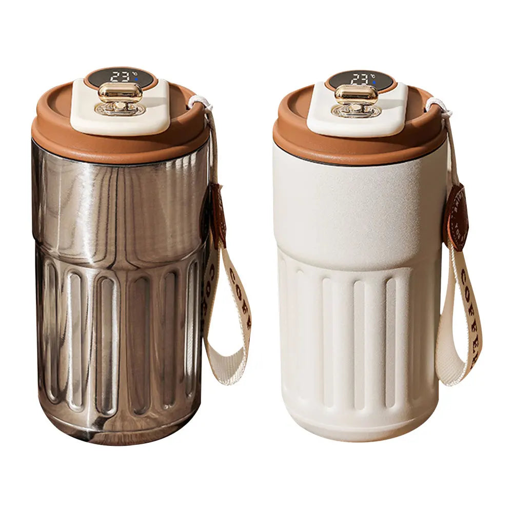 Smart Thermos Bottle LED Temperature Display Coffee Cup 316 Stainless Steel Tumbler Mug Portable Vacuum Flasks Thermoses