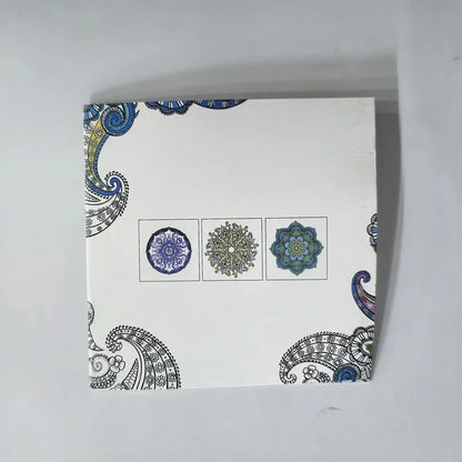 1PCS 24 Pages Mandalas Flower Coloring Book For Children Adult Graffiti Drawing Coloring Book Set Art School Supplies