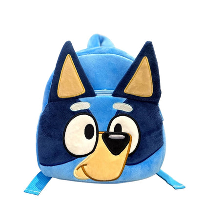 Bluey Anime Backpack Toys Bingo Muffin Cartoon Dog Mini Kindergarten Children School Bag Stuffed Plush Bag Gift For Kids