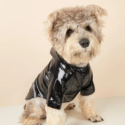 Small Dog Raincoat Reflective Waterproof Windproof Pet Dog Coat Puppy Cats Raincoat Chihuahua Bulldog Pets Cape Poncho Clothes