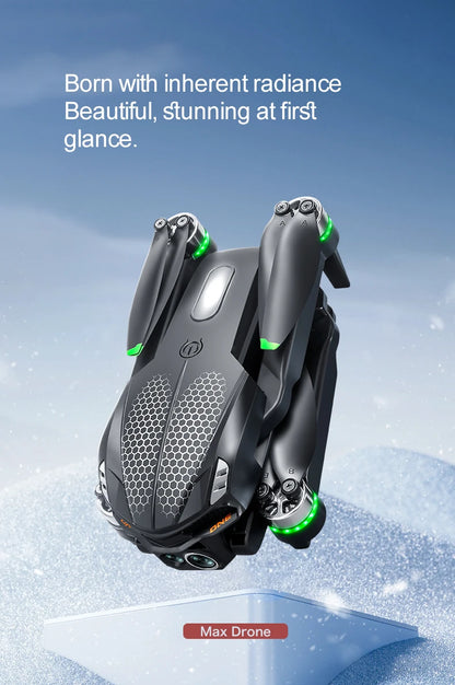 2025 S168 RC Drone Brushless Motor 8K HD Dual Cameras Optical Flow Positioning and Intelligent Obstacle Avoidance Aircraft Toy