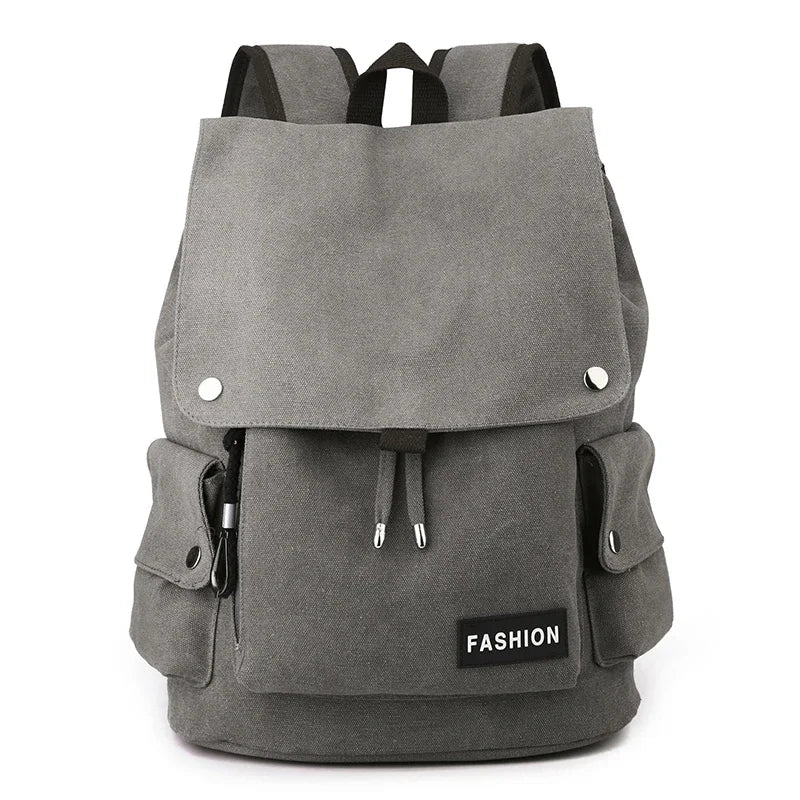 2025 New Style Men Climbing Hiking Backpacks Travel Leisure Students Bags Big Schoolbags Fashion Large Pockets Multi-Zipper