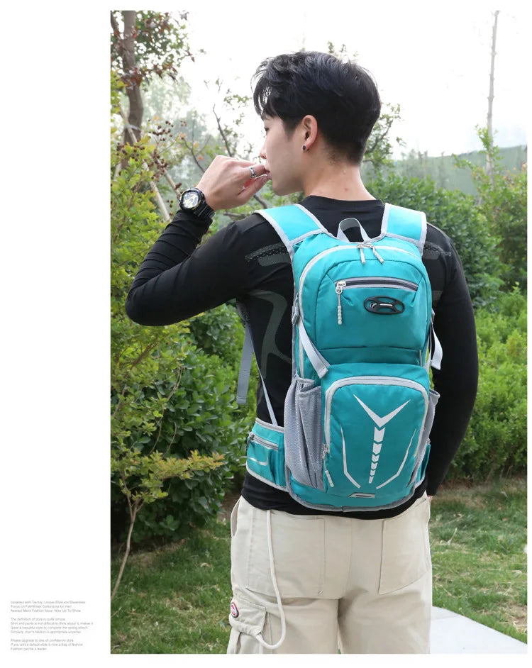 20L Bicycle Hydration Backpack Man Waterproof Cycling Backpack Outdoor Sport Travel Hiking Trekking MTB Bike Knapsack Water Bags