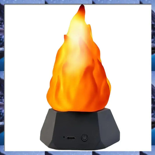 ABSU LED Simulation Flame Lamp LED Flame Lamp Outdoor Camping Garden Landscape Decoration Lamp Dining Table Decoration