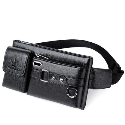 WEIXIER Brand Unisex Single-Shoulder Multi-Function Sports Running Large-Capacity Waist Men's Chest Bag Casual Messenger Wallet