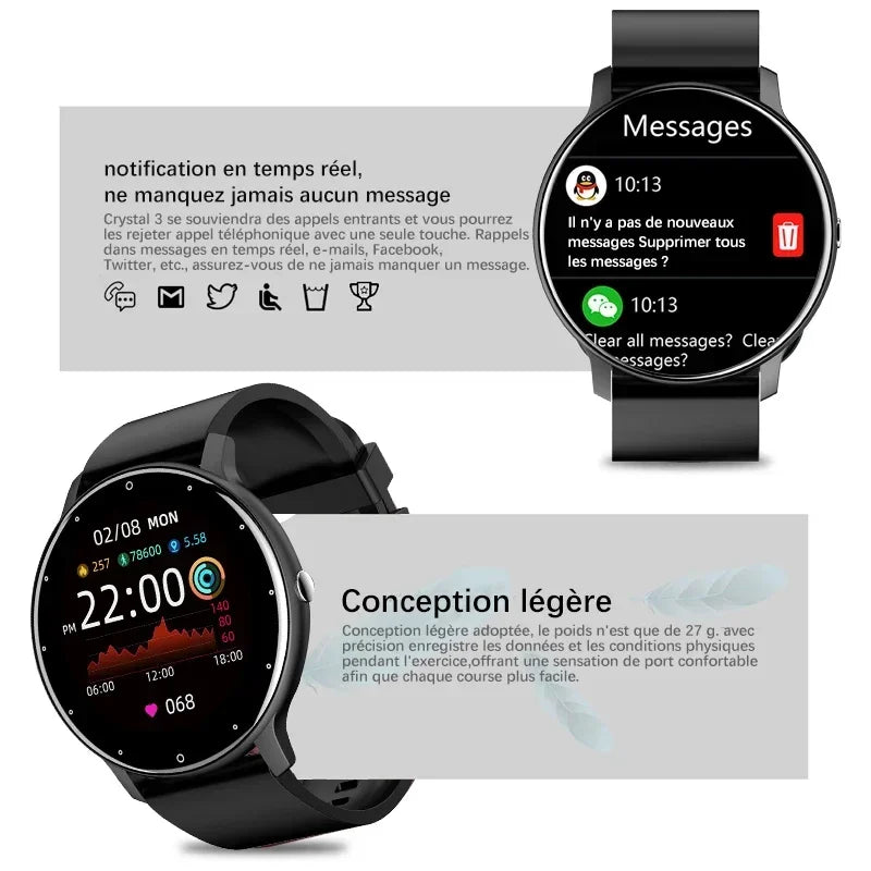 smartwatch, fitness watch, digital watch, waterproof smartwatch