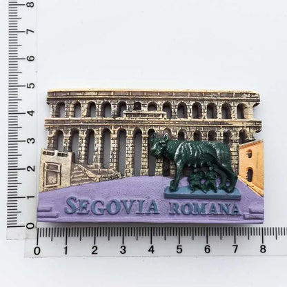Europe Spain 3D Refrigerator Magnet Tourist Souvenirs Stickers,Home & Kitchen Decoration Fridge Magnet Message Sticker