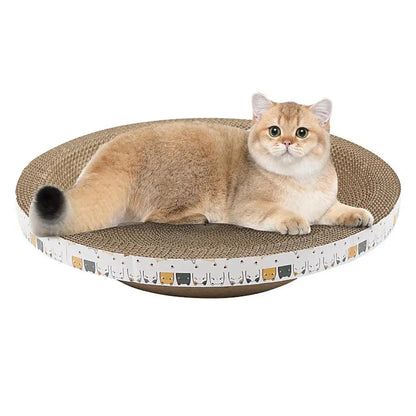 Cardboard Cat Scratcher Durable Bowl-shaped High-Density Cat Scratch Pad For Indoor Cats Indoor Cat Furniture Scratch Post