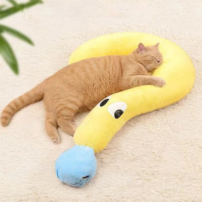 Cute Pet Little Pillow U-Shaped Neck Protector Deep Sleep for Puppy Kitten Pillow Dog Cat Headrest Sleeping Pillow Pet Supplies