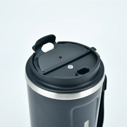 380ML Coffee Cup Stainless Steel Thermal Mug Double Wall Vacuum Insulated Water Bottle Office Home Portable Travel Car Mug