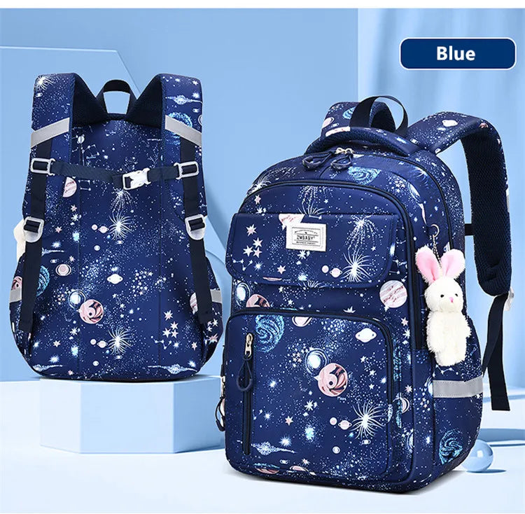 Kawaii School Backpack for Girls Elementary School bag for students Children Gift Pink Purple Bookbag primary girls schoolbag