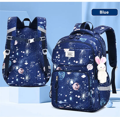 Kawaii School Backpack for Girls Elementary School bag for students Children Gift Pink Purple Bookbag primary girls schoolbag