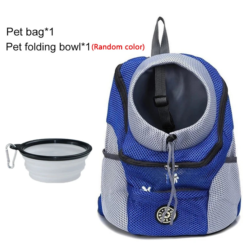 Pet Dog Carrier  Bag Backpack Outdoor Portable Dog Carrier  Bag Backpack Out Double Shoulder Travel Carrier For Dogs Travel Set