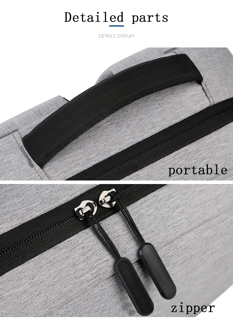 Lightweight Business Laptop Backpack, 13 Inch, 14 Inch, 15 Inch Computer Backpack, MEN'S AND WOMEN'S Travel Backpack, Student BA