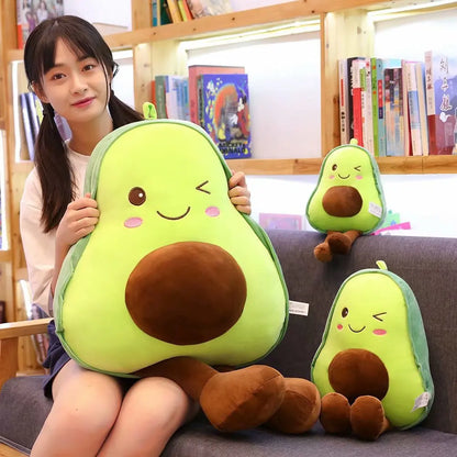 Plush Avocado Exquisite Soft Water Round Cute Doll Pillow/Cushion Plush Toy Birthday And Christmas Gift For Friends And Family