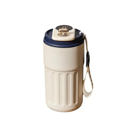 Coffee Cups with Temperature Display Smart Coffee Insulated Mug 316 Stainless Steel Display Temperature Double-walled Insulation