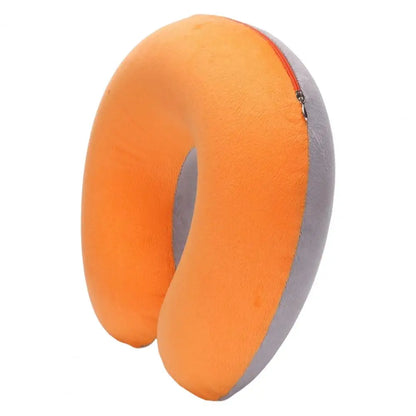 U-shaped Neck Pillow Inflatable Fatigue Relief Travel Pillow Flight Headrest Sleep U-shaped Cushion for Plane
