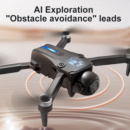 2025 New D18 Drone 8K Aerial HD Dual Camera Photography Intelligent Obstacle Avoidance Brushless Power Foldable Quadcopter Toys