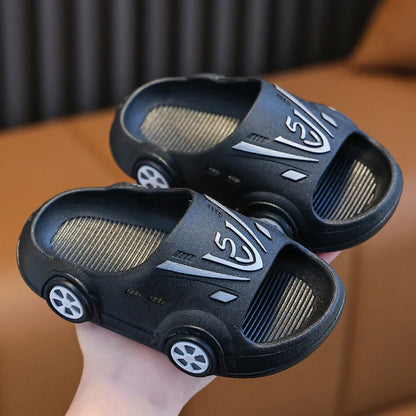 SummerChild Shoes LED Lights Slippers Baby Indoor Antiskid Sandals Boy Girl Luminous Slippers Kid Home Parent-child Sandals