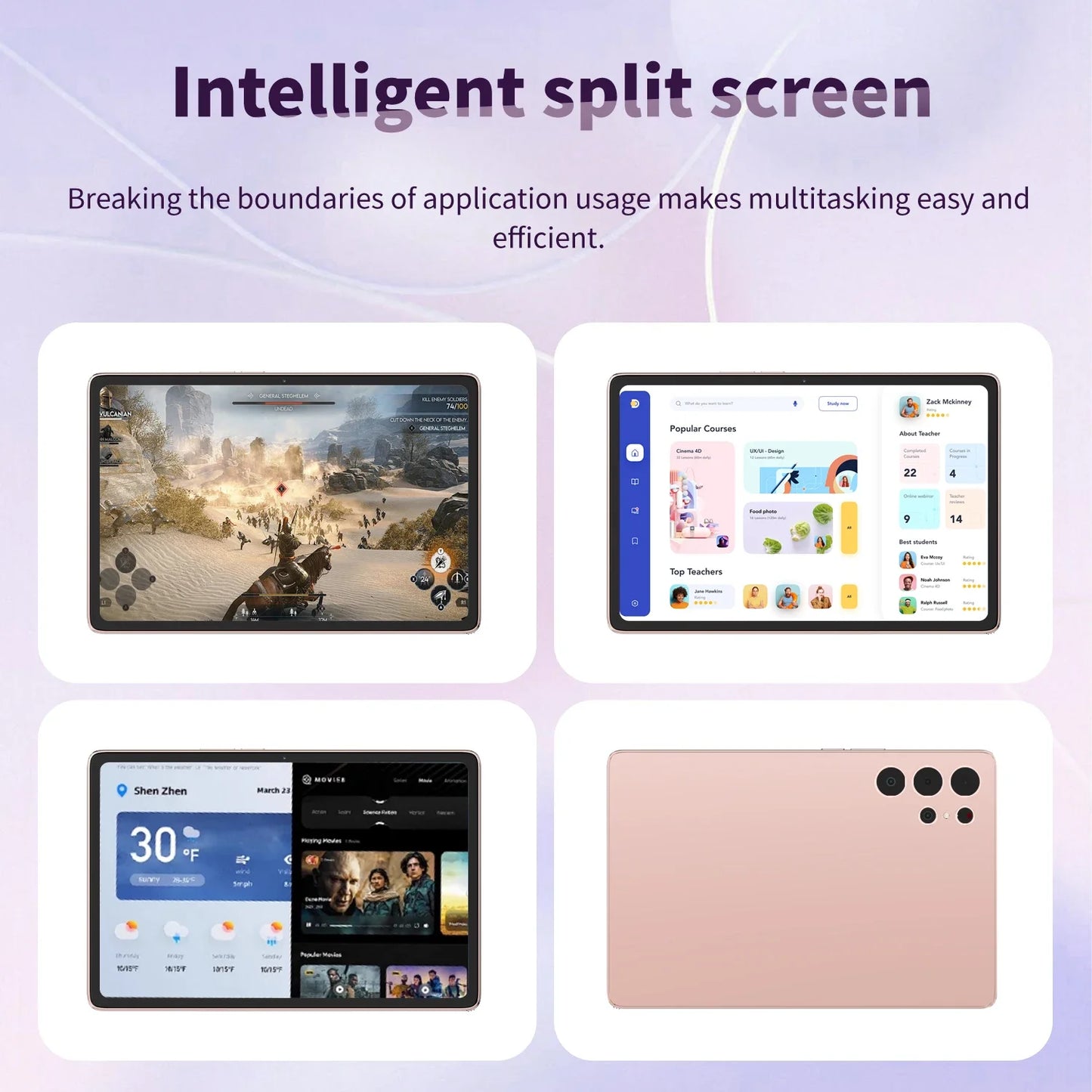 2025 New original Tablet computer Pad 24Ultra Snapdragon 8gen3 13-inch  Android 13.0 Dual 5G Network  Bluetooth WiFi  16GB+1TB