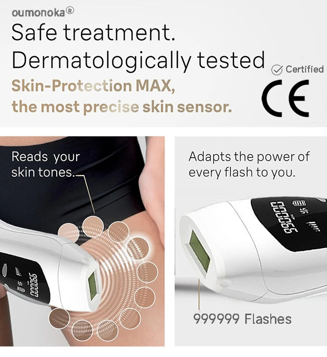 4-in-1 Laser Epilator Laser Hot Sell Permanent IPL Photoepilator Hair Removal Painless Electric Epilator Machine