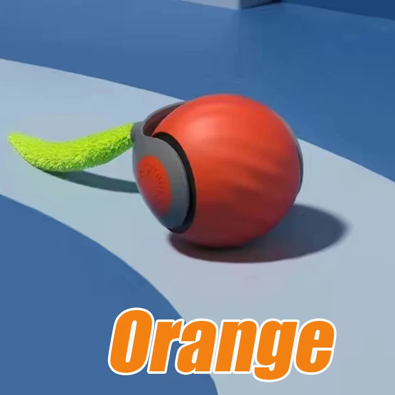 Smart Interactive Cat Toys Ball Auto Electric Rolling Ball Toys for Cat Kitty Pet Automatic Training USB Rechargeable Cat Toy