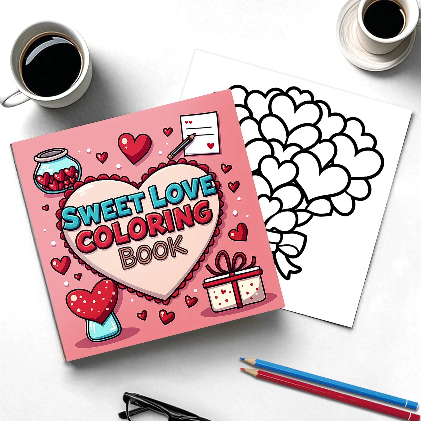 Halloween Adult Picture Book Sweet Love Coloring Book For Adults And Teens Featuring Adorable Creepy Creatures Halloween Gifts