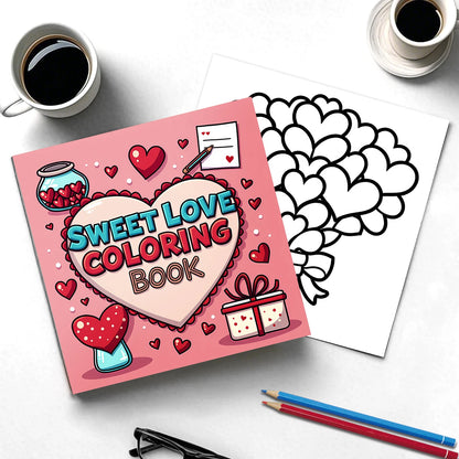 Halloween Adult Picture Book Sweet Love Coloring Book For Adults And Teens Featuring Adorable Creepy Creatures Halloween Gifts