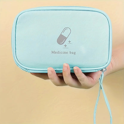 1pc/3pcs/5pcs Portable Medicine Bag Cute First Aid Kit Medical Emergency Kits Organizer Outdoor Travel Household Medicine Pill S