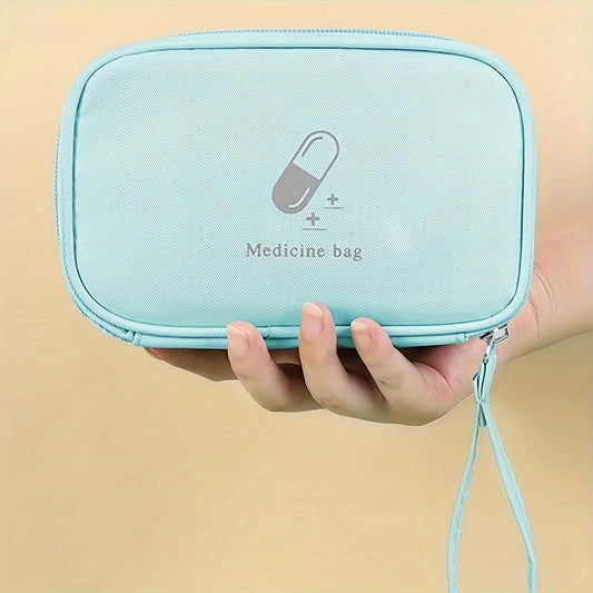 1pc/3pcs/5pcs Portable Medicine Bag Cute First Aid Kit Medical Emergency Kits Organizer Outdoor Travel Household Medicine Pill S