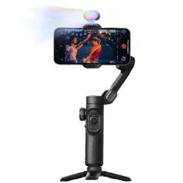 AOCHUAN RGB Magnetic Fill Light for Gimbal LED Video Photography Light 3 Brightness and 7 Color Adjustment for Phone Selfie Live