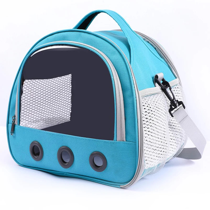 Cat Dog Bird Rabbit Carrier Bag With Thick Cotton Cushion Pet Aviation Backpack Anti-suffocation Portable Travel Bag Pet Dog Bag