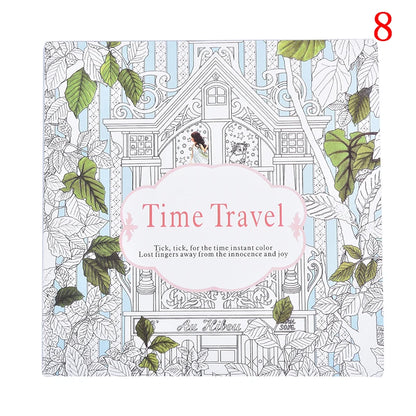 Coloring Book For Children Adult Relieve Stress Kill Time Painting Art Book Anti-Stress Magic Forest Fantasy Dream Wonderland