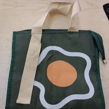 Portable Lunch Bag For Women Thermal Insulated Lunch Box Tote Cooler Handbag Waterproof Bento Pouch Office Food Bags