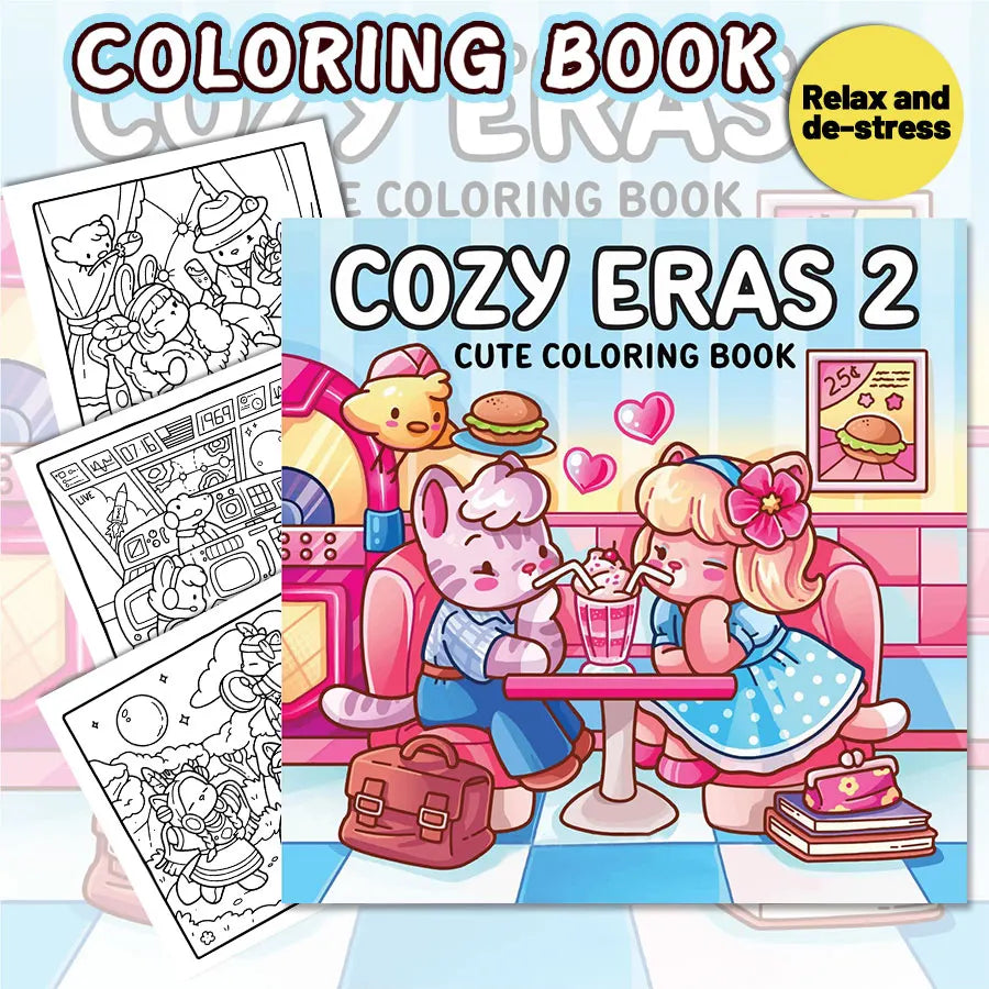 "Animal Fun" coloring book: wonderful animal happy time fantasy scene illustrations bring a wonderful and joyful coloring