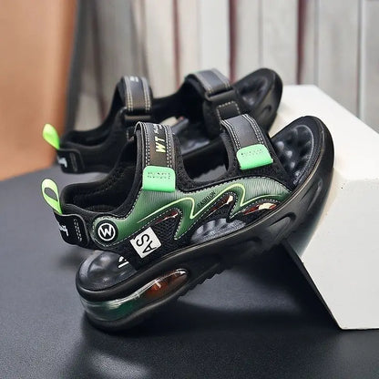 2025 Fashion Kids Sandals Baby Shoes Boy Soft Sole Non-slip Boys Girls Sandals Toddler Children's Shoes Summer Beach 3-14Years
