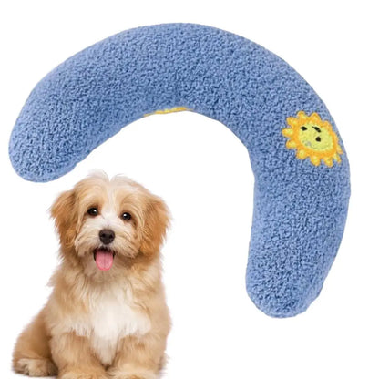 U-Shaped Pillow For Pet Comfortable U-Shaped Pet Neck Pillow For Sleep Pet Supplies For Cats Kittens Puppies Small Medium And