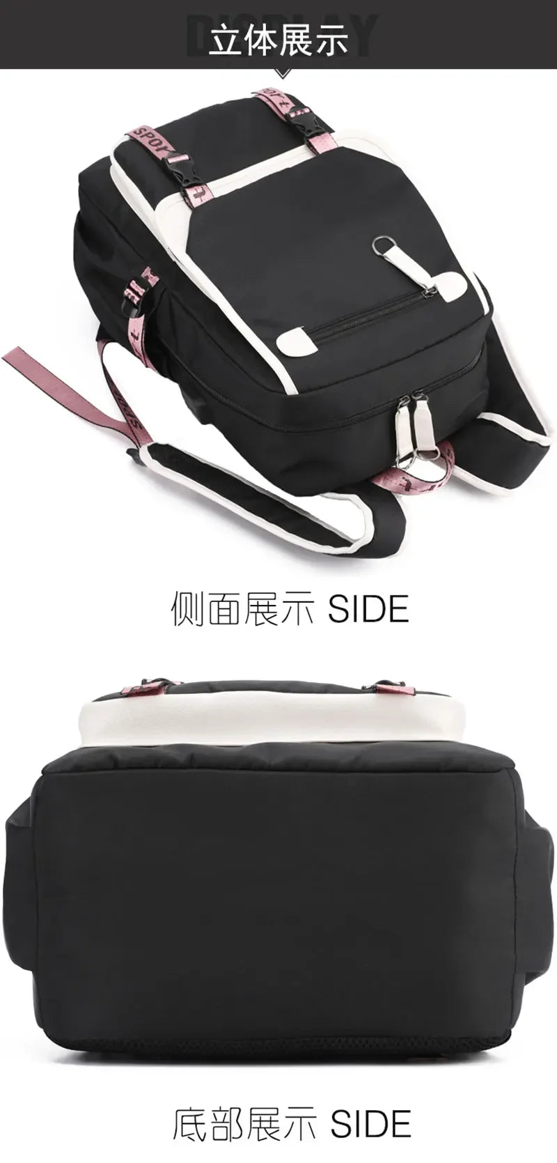 KPop Demon Hunters Backpack Students Large Capacity Backpack K-Pop Demon Hunters Fans Gift Girls School Bags Travel Backpack