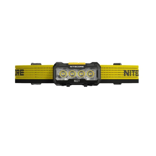 NITECORE NU27 Rechargeable Headlamp 600Lumens Dual-Core MCT UHE LEDS Ultra Lightweight Waterproof Runing Headlight
