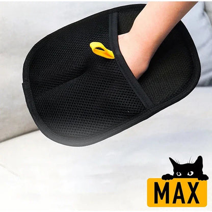 Pet Electrostatic Hair Removal Gloves Cat Hair Removal Brush Adhesive Gloves Cat Comb Cleaning Hair Removal Grooming Glove