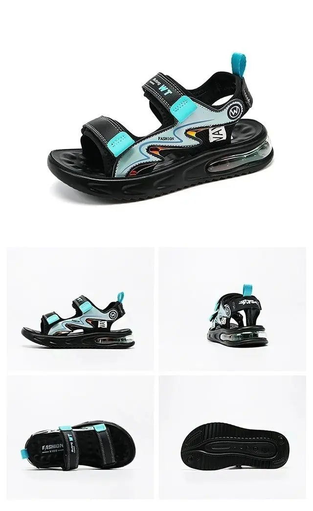 2025 Fashion Kids Sandals Baby Shoes Boy Soft Sole Non-slip Boys Girls Sandals Toddler Children's Shoes Summer Beach 3-14Years