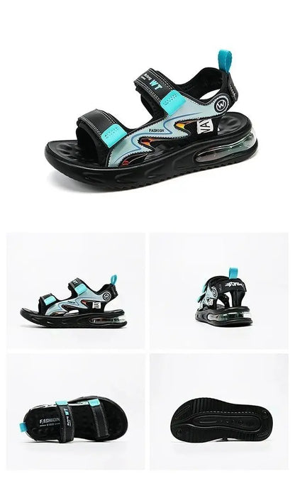 2025 Fashion Kids Sandals Baby Shoes Boy Soft Sole Non-slip Boys Girls Sandals Toddler Children's Shoes Summer Beach 3-14Years
